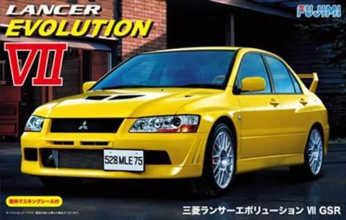 Fujimi - 1:24 Inch Up Series ID-179 Mitsubishi Lancer evolution VII GSR window masking seal