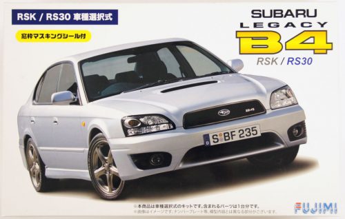 Fujimi - 1:24 Subaru Legacy B4 RSK / RS30 w/Window Frame Masking Stickers