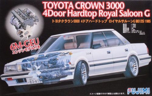 Fujimi - 1:24 Toyota Crown 3000 4Door Hardtop Royal Saloon G (MS125) 1985