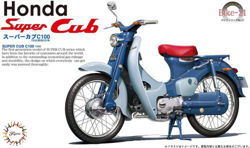 Fujimi - 1:12 Honda Super Cub C100 1958