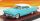 Glm-Models - Lincoln Capri Convertible Soft-Top Closed 1955 Taos Turquoise White