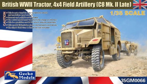 Gecko Models - British WWII Tractor, 4x4 FAT (C8 Quad Mk.II late)