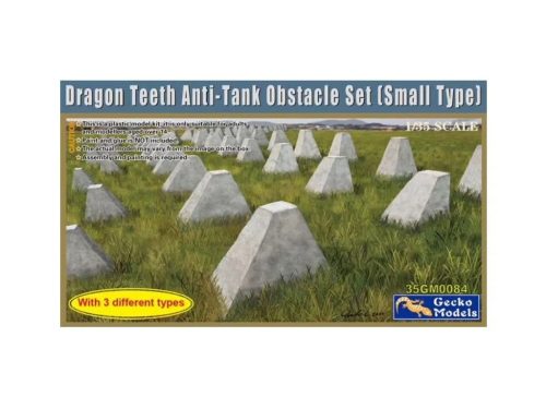 Gecko Models - Dragon Teeth Anti-Tank Obstacle Set (Small Vers.)