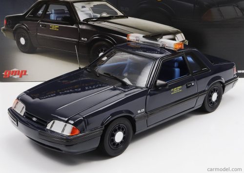 Gmp - Ford Usa Mustang 5.0L Ssp Police Dragon Chaser 1988 Dark Blue