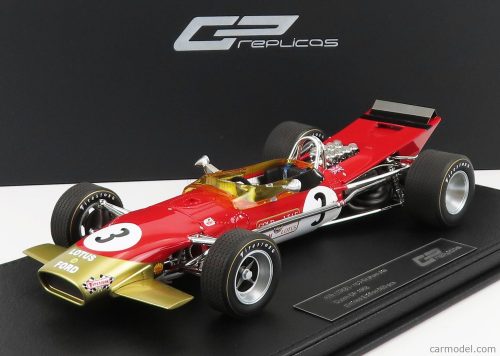 Gp-Replicas - Lotus F1 49B N 3 Dutch Gp World Champion 1968 Graham Hill Red Gold