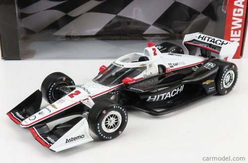 Greenlight - Chevrolet Team Penske Hitachi N 2 Indianapolis Indy 500 Indycar Series 2022 J.Newgarden Black White