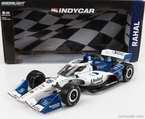 Greenlight - Honda Team Letterman Lanigan Racing N 15 Indianapolis Indy 500 Indycar Series 2022 Graham Rahal White Red