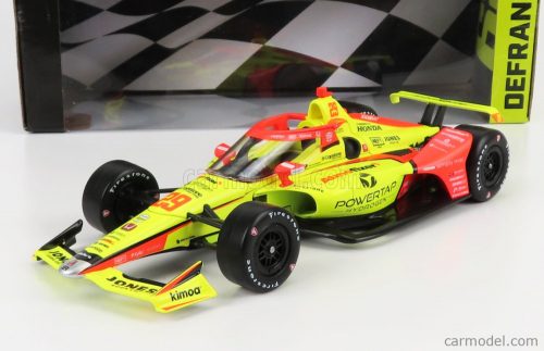 Greenlight - Chevrolet Team Andretti Autosport N 29 Indianapolis Indy 500 Series 2022 Devlin De Francesco Yellow Red