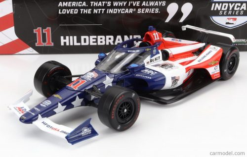 Greenlight - Chevrolet Team A.J.Foyt Enterprises Racing N 11 Winner Indianapolis Indy 500 Indycar Series 2022 J.R.Hildebrand Blue White Red