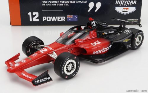 Greenlight - Chevrolet Team Penske N 12 Indianapolis Indy 500 Indycar Series 2023 Will Power Red Black