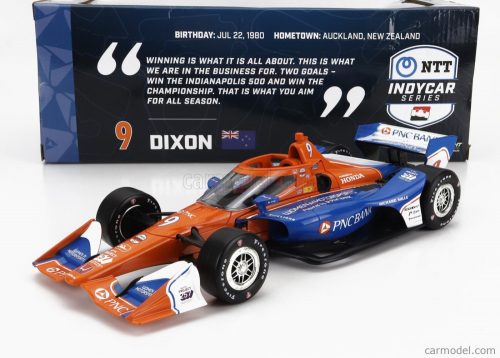 Greenlight - Chevrolet Team Pnc Bank Chip Ganassi Racing Woman In Motorsport N 9 Indianapolis Indy 500 Indycar Series 2023 S.Dixon Blue Orange