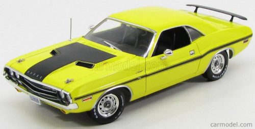 Greenlight - Dodge Challenger R/T 383 Magnum Ncis 1970 Yellow Black