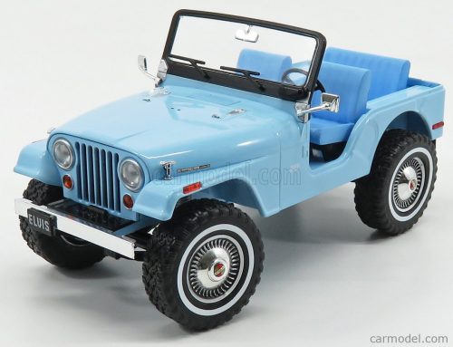 Greenlight - Jeep Cj-5 1963 - Personal Car Elvis Presley Light Blue