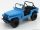 Greenlight - Jeep Cj-7 Dharma Open 1982 - Lost 2004 - 2010 Light Blue