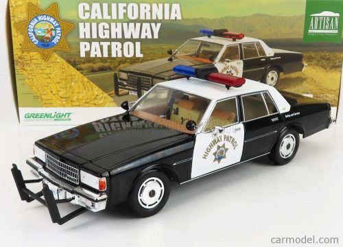 Greenlight - Chevrolet Caprice Police California Highway Patrol 1989 Black White