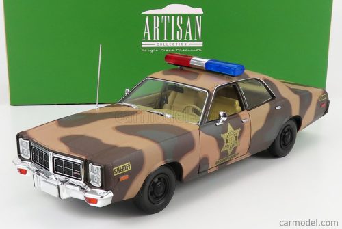 Greenlight - Dodge Monaco Hazzard Police Hazzard County 1978 Camouflage