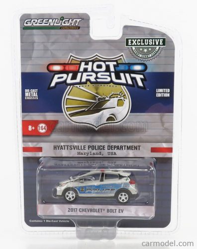 Greenlight - Chevrolet Bolt Maryland Police Department 2017 Silver Blue