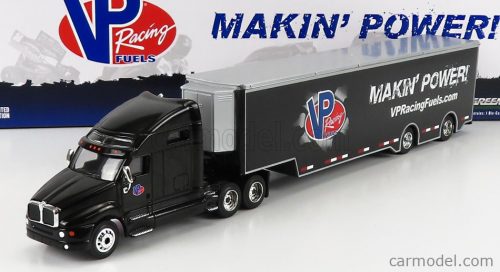 Greenlight - Kenworth T2000 Truck Vp Racing Fuels Car Transporter 2018 Black