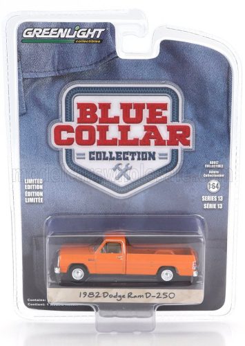 Greenlight - DODGE RAM D-250 PICK-UP 1982 ORANGE