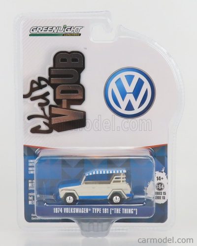 Greenlight - Volkswagen Type 181 Cabriolet Closed 1974 White