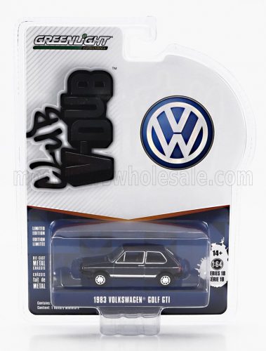 Greenlight - VOLKSWAGEN GOLF MKI GTi 1983 BLACK