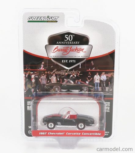 Greenlight - Chevrolet Corvette Spider 1967 Black Red