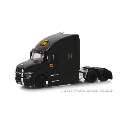 GREENLIGHT - 2019 Mack Anthem Truck Cab - United Parcel Service (UPS) Solid Pack - S.D. Trucks Series 7 - GREENLIGHT