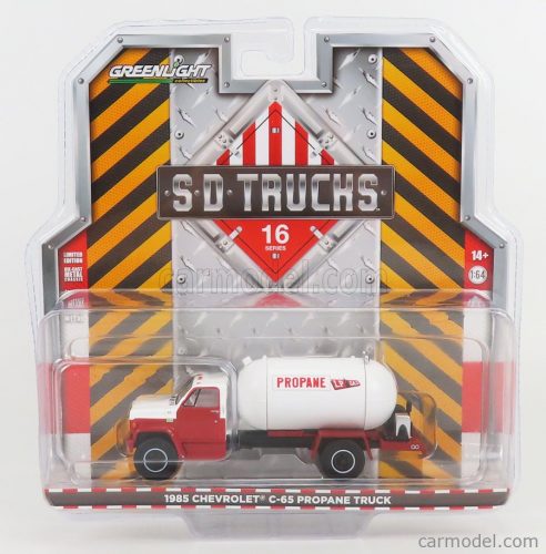 Greenlight - Chevrolet C-65 Tanker Truck Propane 1985 Red White