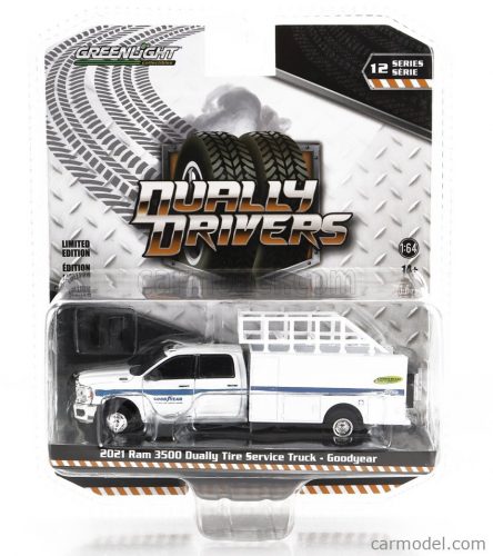 Greenlight - Dodge Ram 3500 Pick-Up Commercial Goodyear 2021 White