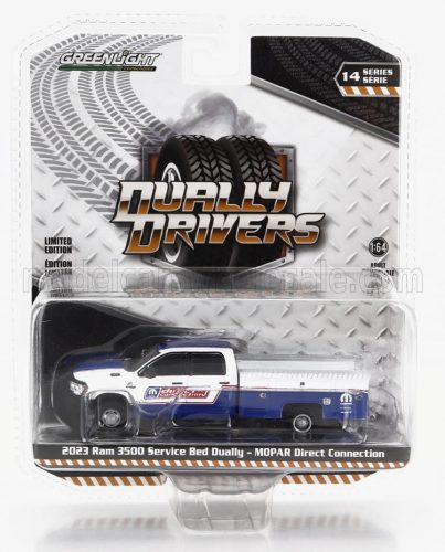 Greenlight - DODGE RAM 3500 PICK-UP SERVICE MOPAR 2023 WHITE BLUE