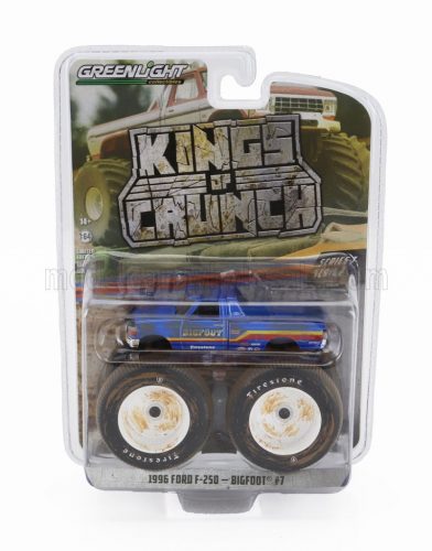 Greenlight - FORD USA F-250 BIGFOOT MONSTER 1996 BLUE