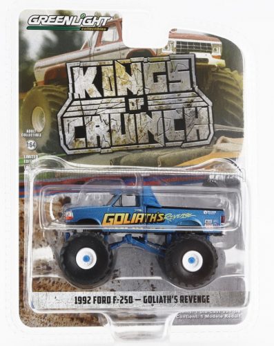 Greenlight - FORD USA F-250 PICK-UP MONSTER TRUCK GOLIATH'S 1992 BLUE