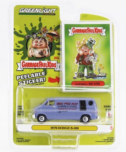 Greenlight - DODGE B-100 VAN GEE PEE KAY 1976 GREY