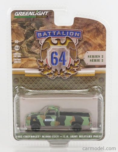 Greenlight - Chevrolet M1008 Pick-Up Open Cucv Military Police 1985 Camouflage