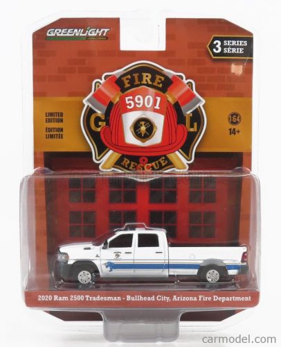 Greenlight - Dodge Ram 2500 Pick-Up Arizona Fire Engine Department 2020 White Blue