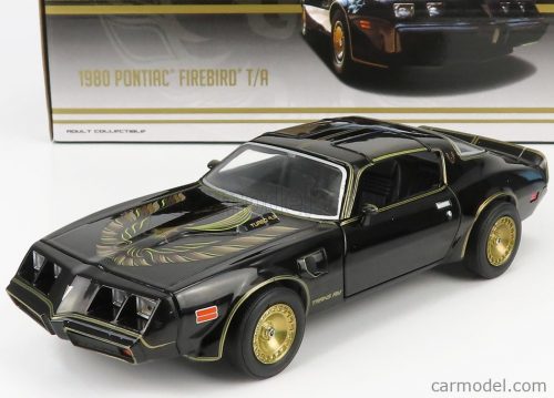 Greenlight - Pontiac Firebird Turbo 4.9L Trans-Am 1980 Black Gold