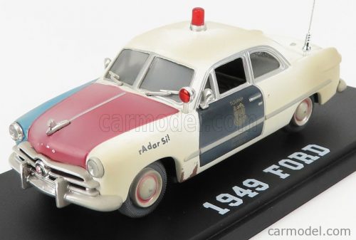 Greenlight - Ford Usa Tijuana Police Mexico Border Patrol 1949 White Black Red