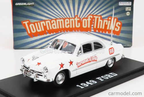 Greenlight - Ford Usa 1949 Thrills Thrills Show Car White