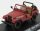 Greenlight - Jeep Cj-7 Open Animal Preserve 1995 The A-Team Red