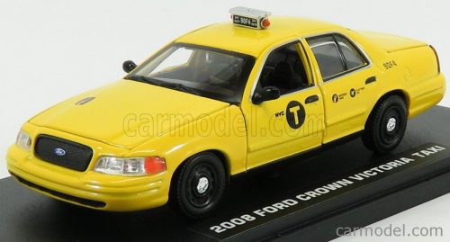 Greenlight - Ford Usa Crown Victoria Nyc Taxi 2011 - John Wick Ii Yellow