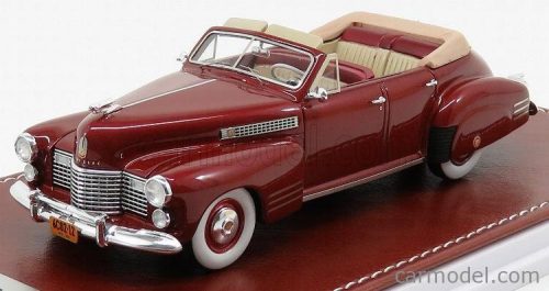 Great-Iconic-Models - Cadillac Series 62 Convertible Open 1941 Red Met