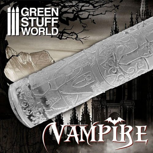 Green Stuff World - Rolling Pin VAMPIRE (length: 14.50 cm, diameter: 2.5 cm)