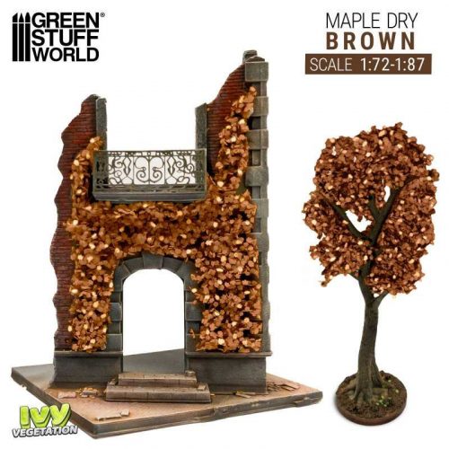 Green Stuff World - Ivy Foliage - Brown Maple - Small (1:72/1:87)