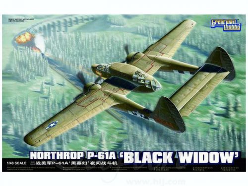 Great Wall Hobby - 1/48 WWII USAAF Northrop P-61A 'Black Widow' Glass Nose /w New Tools Parts  