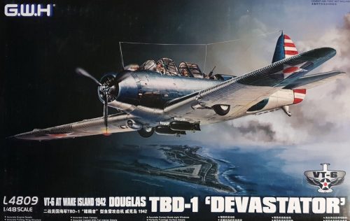 Great Wall Hobby - 1/48 WWII Douglas  TBD-1 "Devastator" - VT-6 at Wake Island 1942