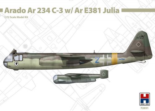 Hobby 2000 - Arado Ar 234 C-3 w/ Ar E381 Julia