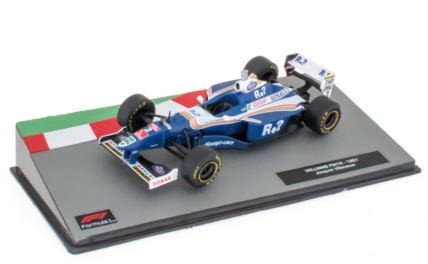 Hachette - 1:43 Williams - F1 Renault FW19 #3 Jacques Villeneuve Season 1997 World Champion - Hachette