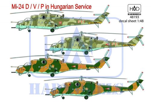 Had models - Mi-24D / V / P in