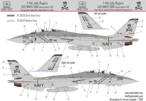 Had models - F-14A VF-84 Jolly