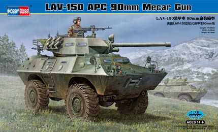 Hobbyboss - Lav-150 Apc 90Mm Mecar Gun